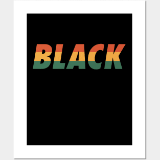 Black Posters and Art